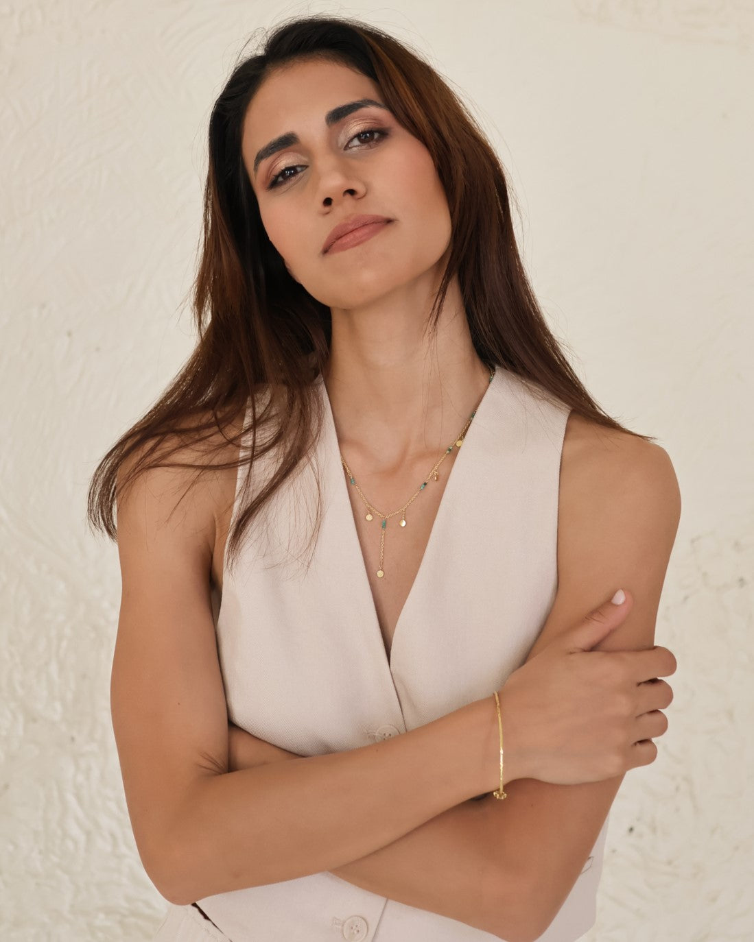 Green T Necklace