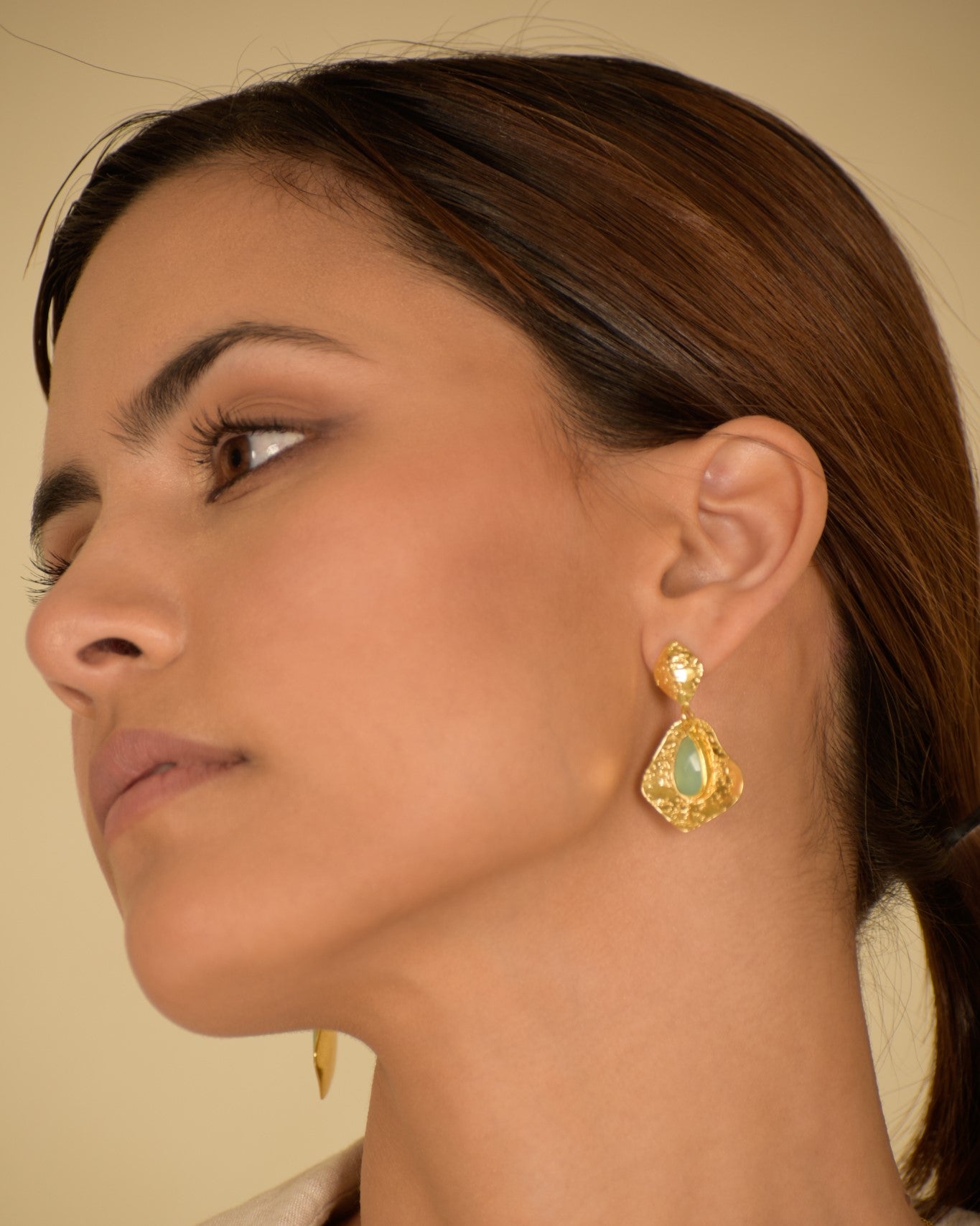 Gotita earrings (aqua)