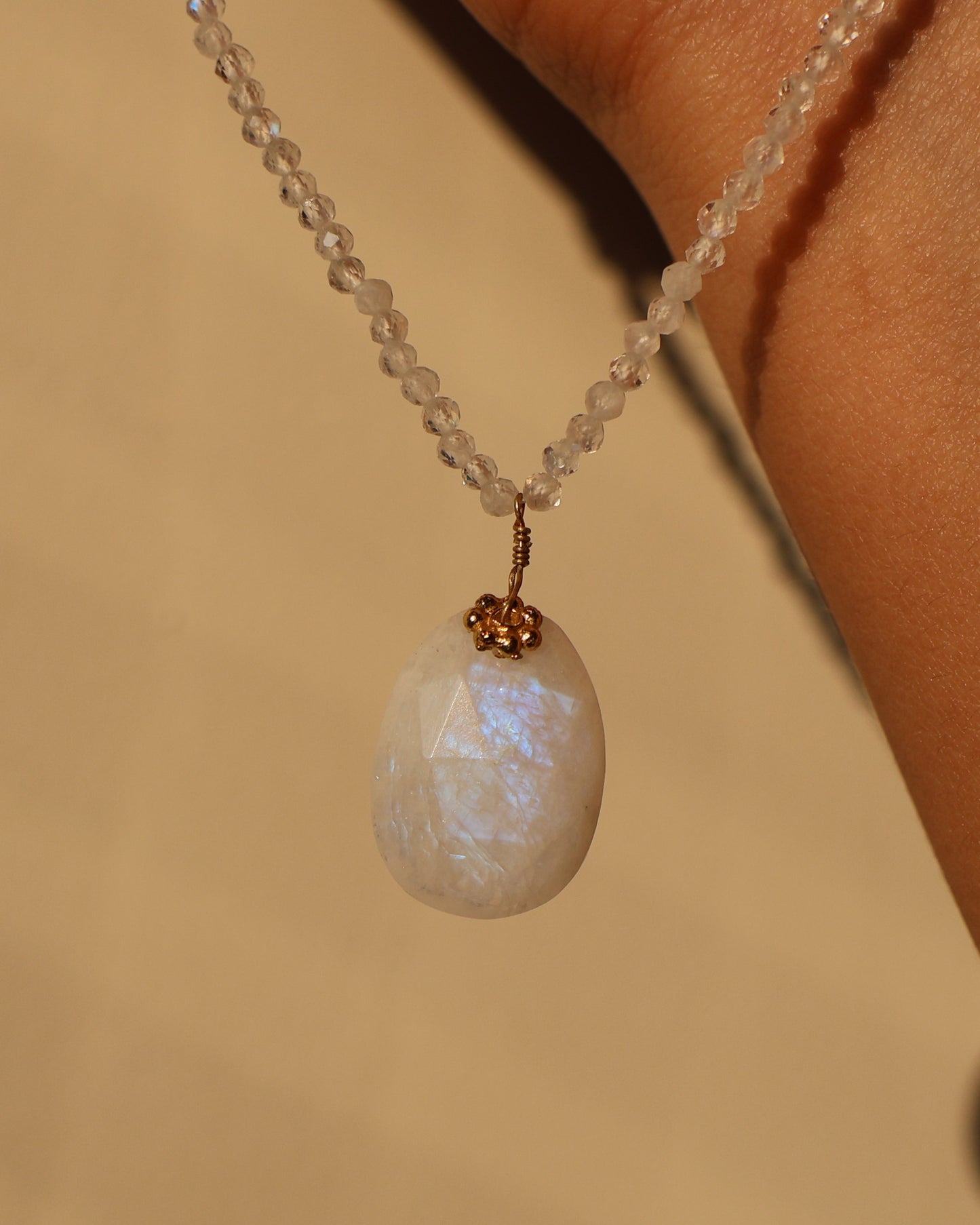 Snowdrop necklace