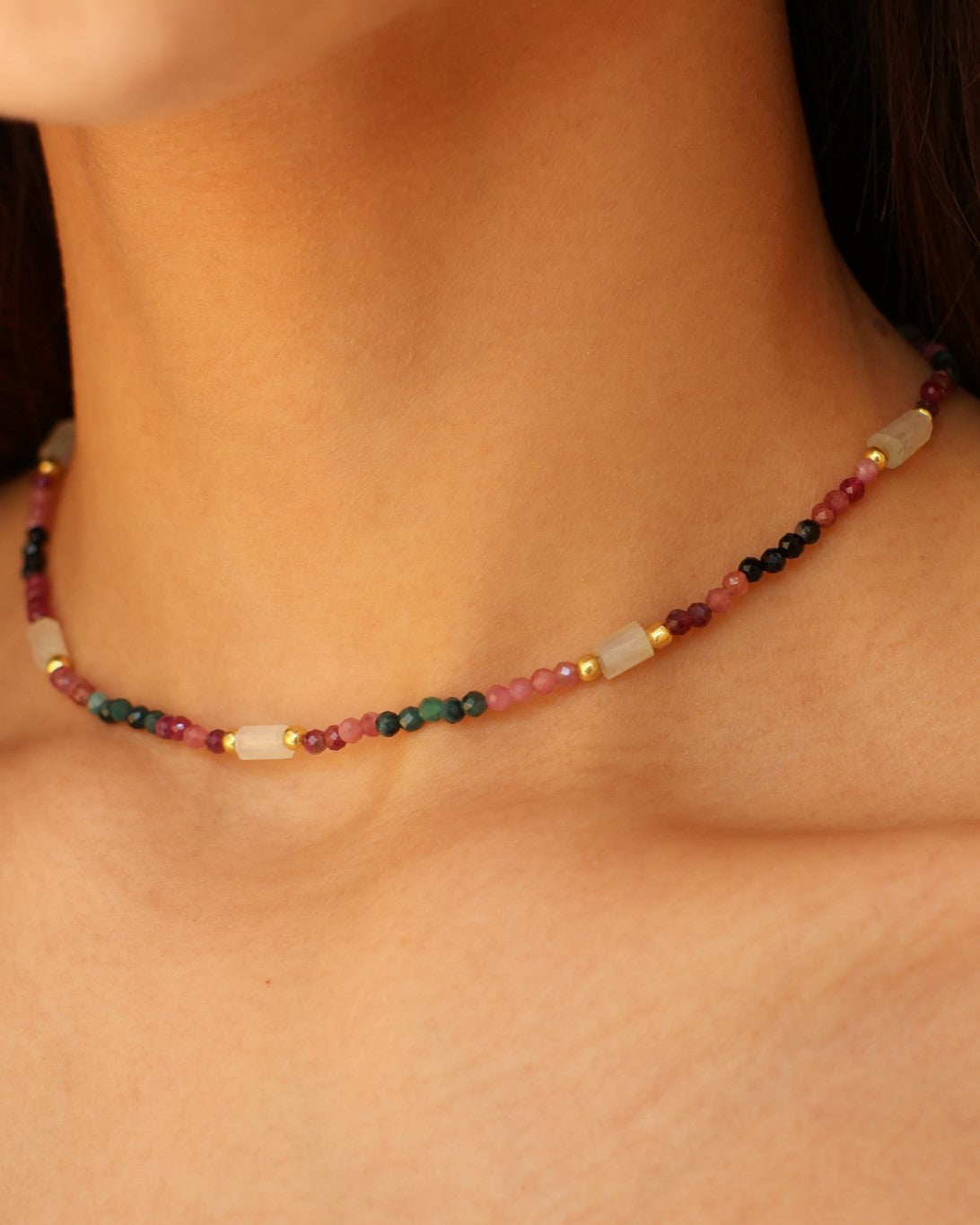 Coral choker