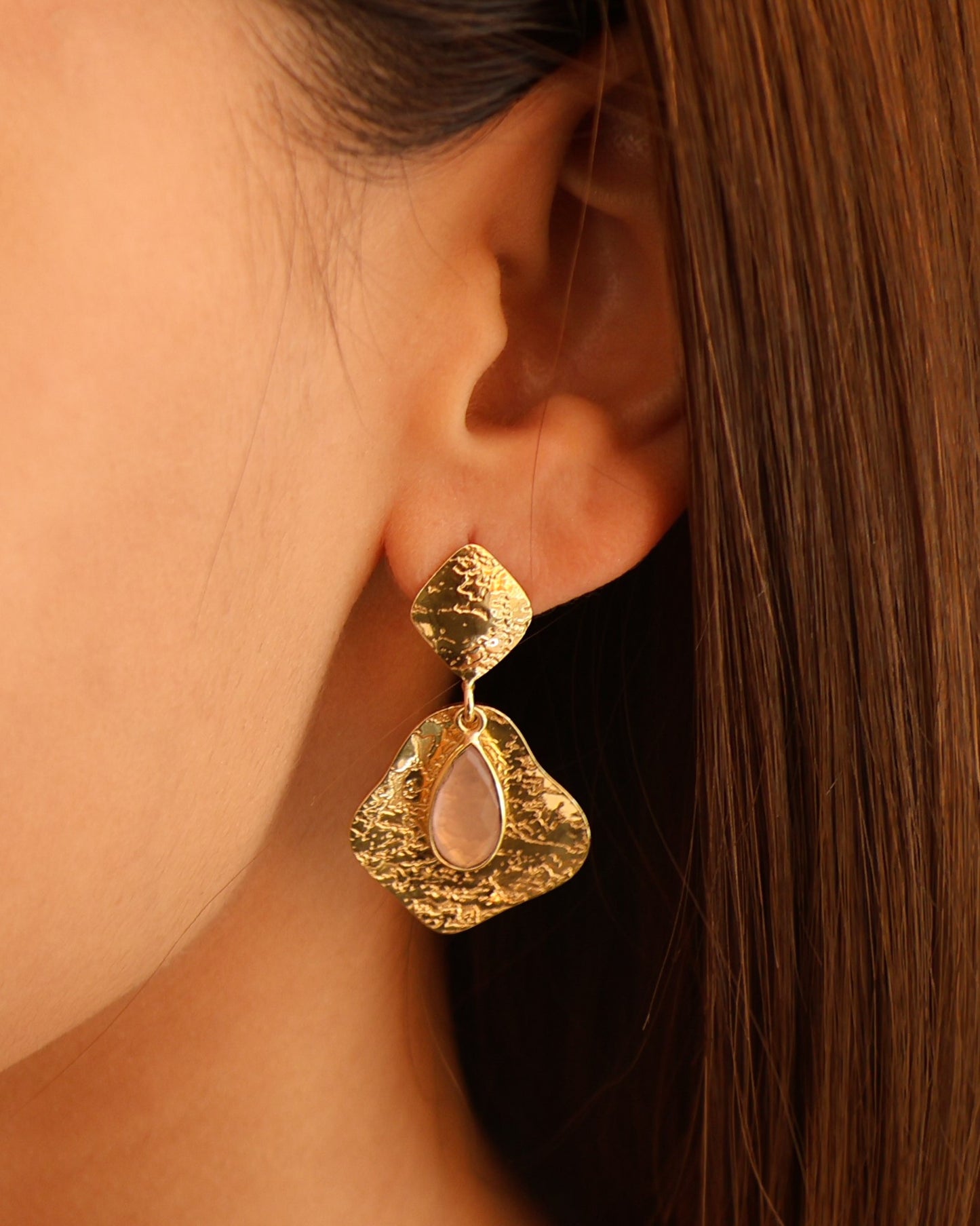 Gotita earrings (rose)