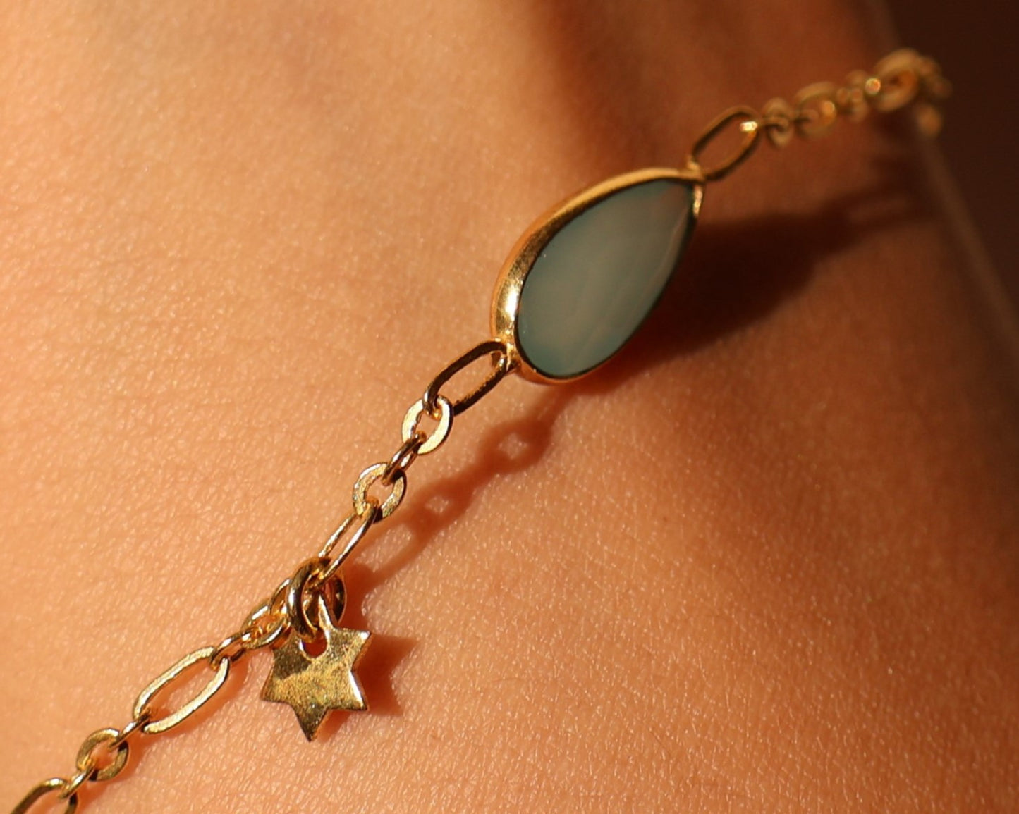 Estrellita fugaz bracelet (aqua)