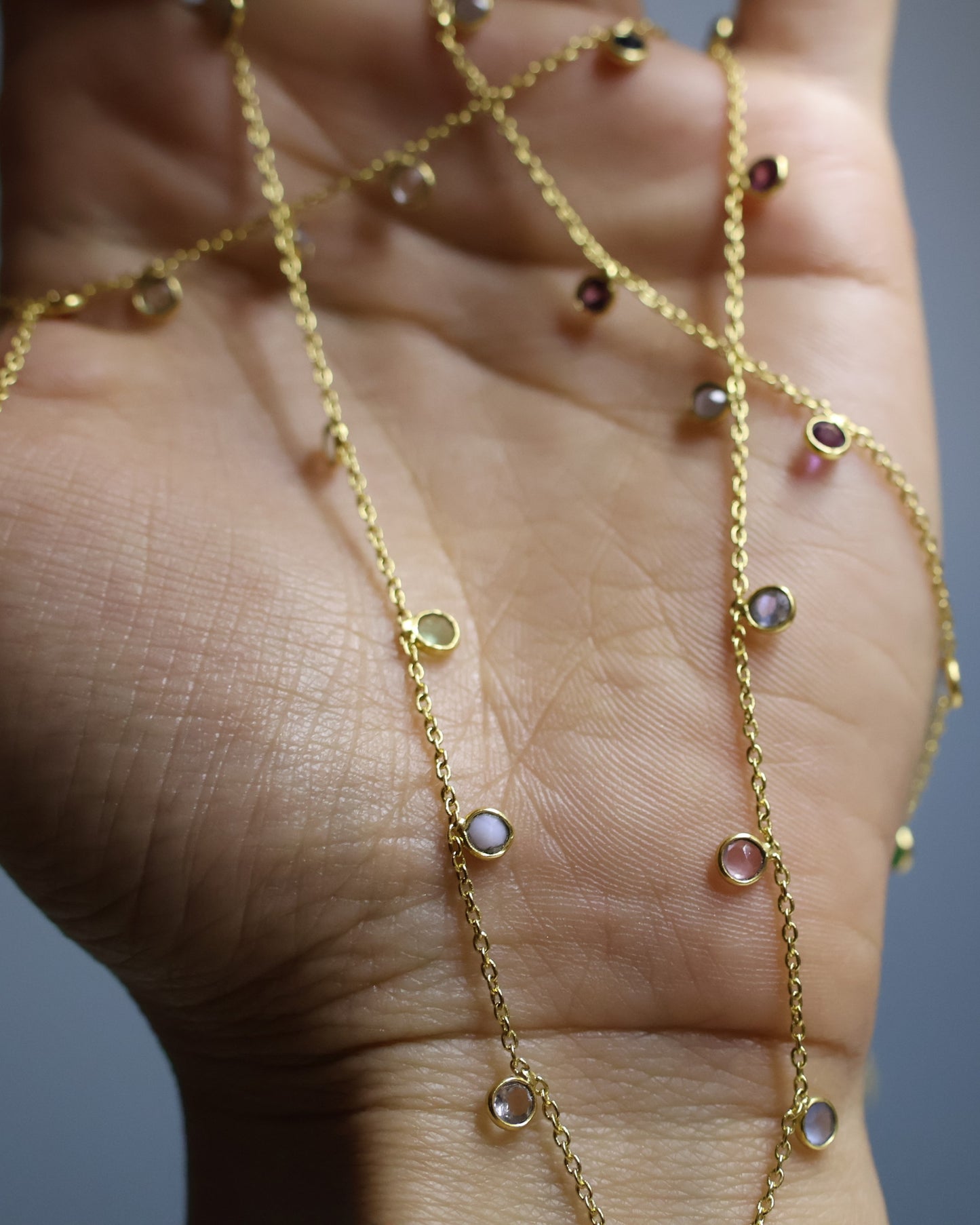 teeny cherries necklace
