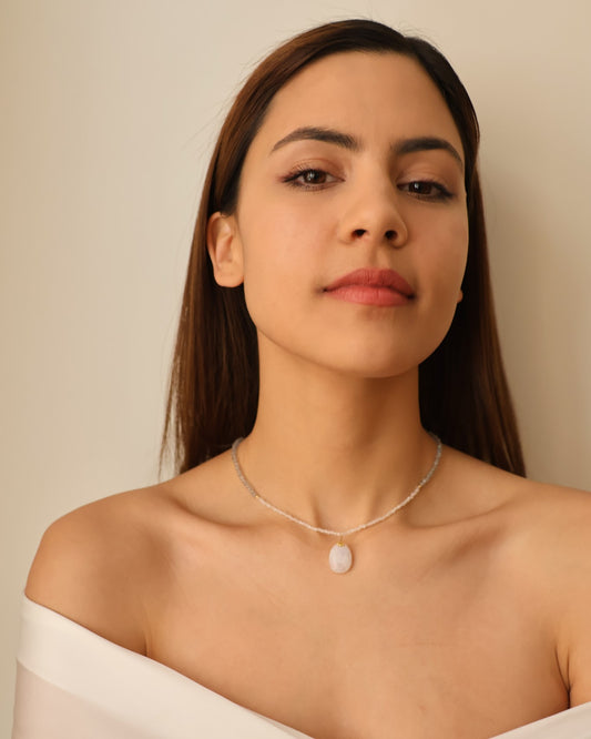 Snowdrop necklace