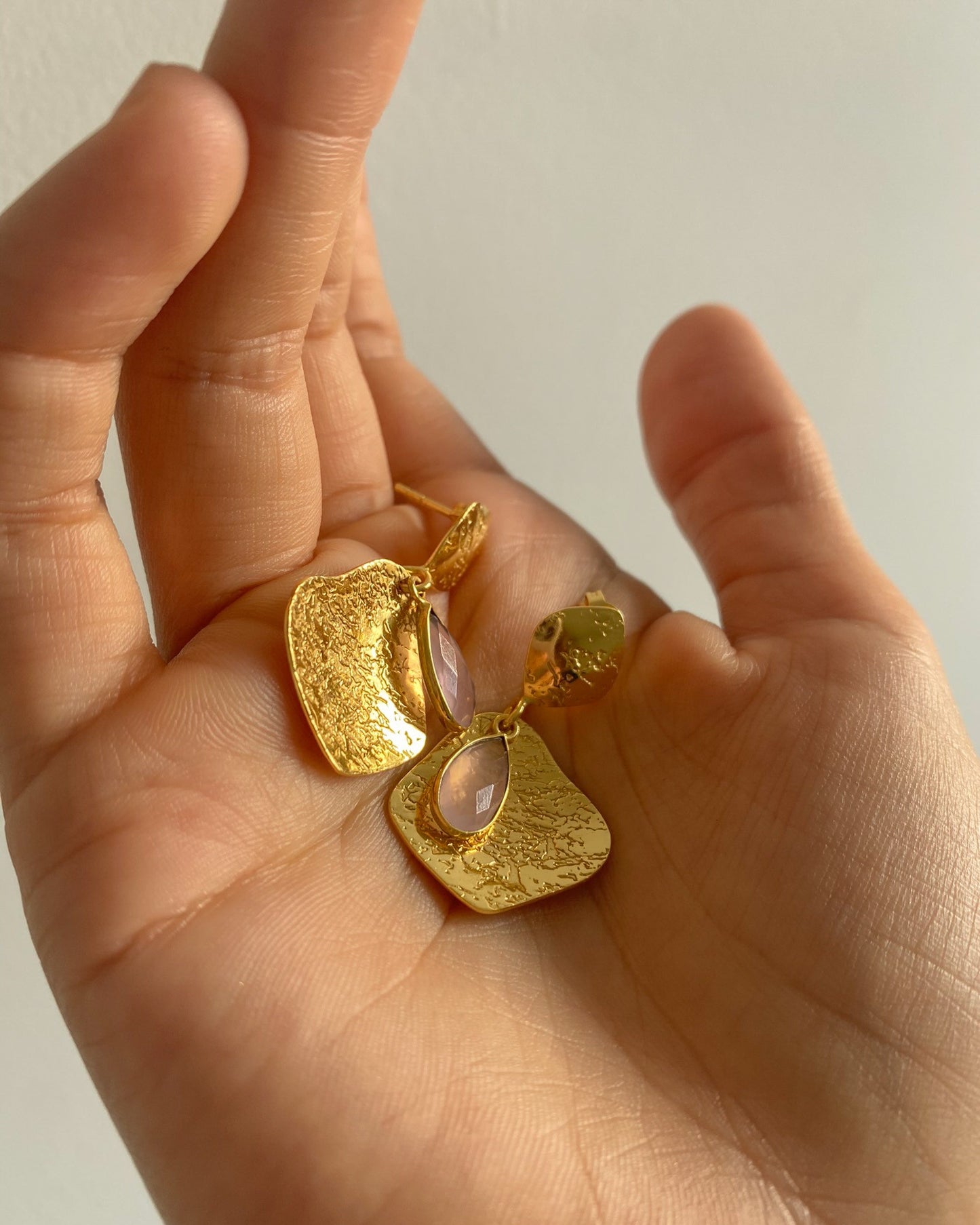 Gotita earrings (rose)