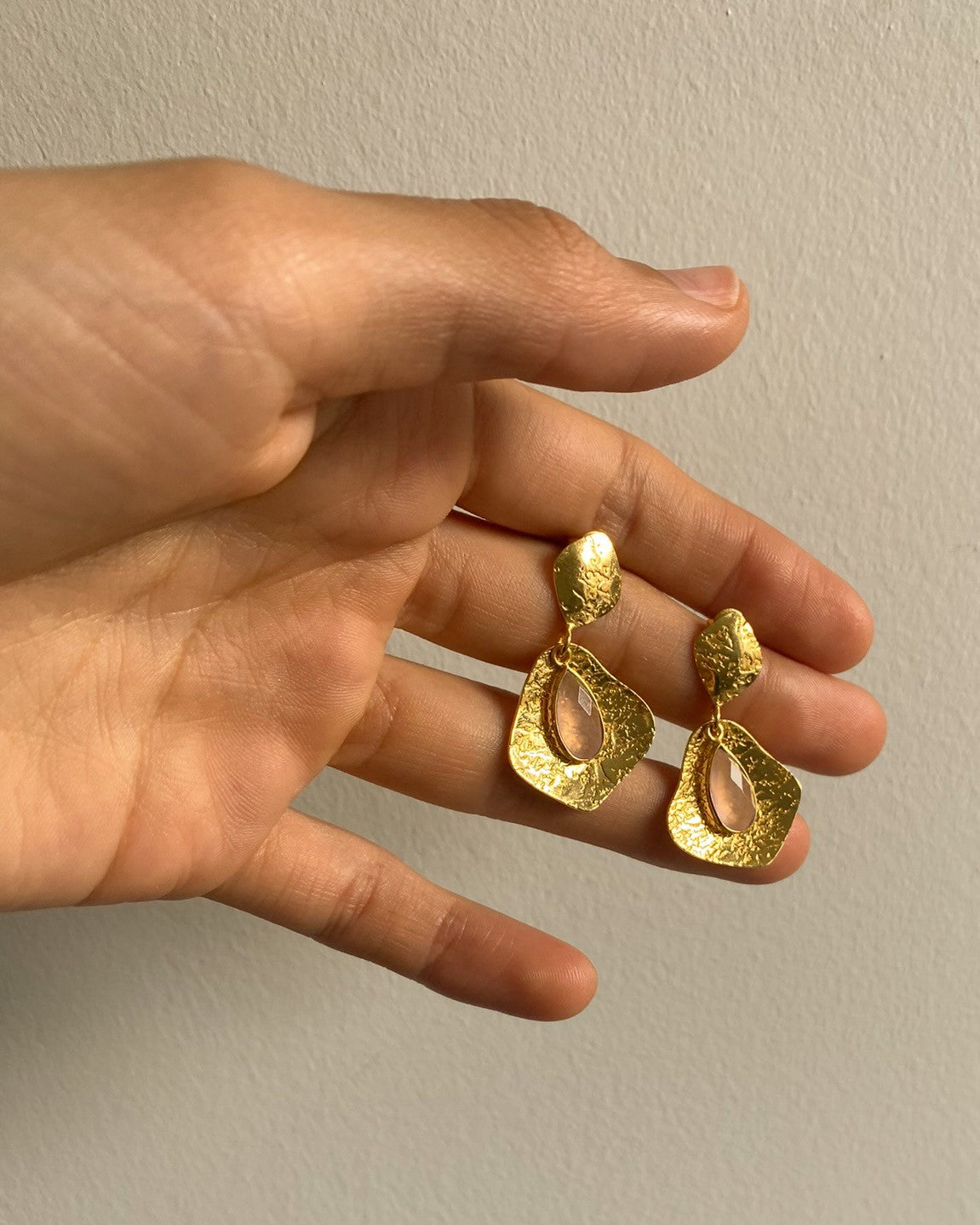 Gotita earrings (rose)
